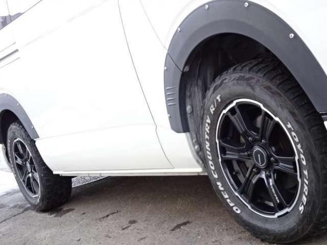 ハイエースバン2.8 スーパーGL ロング ディーゼルターボ 4WD　本州車　4WD　プッシュスタート　スマートキー　オートマチックハイビーム　ETC　MID　GRCIA　WHEEL　バックカメラ　リヤヒーター　リヤエアコン　AC100V 2800