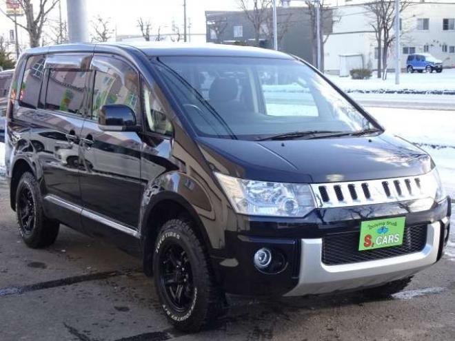 デリカD：5 2.4 G パワーパッケージ 4WD　本州車　ワンオーナー　オープンカントリーマッドタイヤ　両側パワースライドドア　ALPINE製ナビ　地デジ　10.2インチALPINE製フリップダウンモニター　バックカメラ　純正HID　スマートキー　ASC　ETC　クルコン 2400