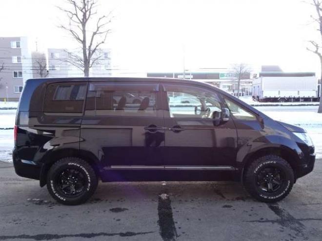 デリカD：5 2.4 G パワーパッケージ 4WD　本州車　ワンオーナー　オープンカントリーマッドタイヤ　両側パワースライドドア　ALPINE製ナビ　地デジ　10.2インチALPINE製フリップダウンモニター　バックカメラ　純正HID　スマートキー　ASC　ETC　クルコン 2400