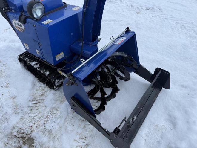 除雪機極上！ヤマハ YS1070T 除雪ブレード付き サイドクラッチ 10馬力