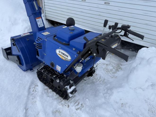 除雪機極上！ヤマハ YS1070T 除雪ブレード付き サイドクラッチ 10馬力
