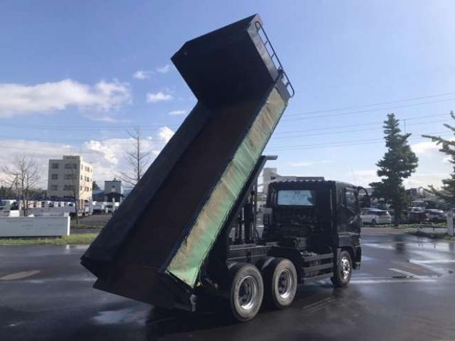 スーパーグレートLゲートダンプ　QKG-FV60VX 新明和工業　 2WD 12800