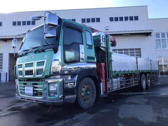 ギガクレーン付　QKG-CYZ77A 古河ユニック　 2WD 9830