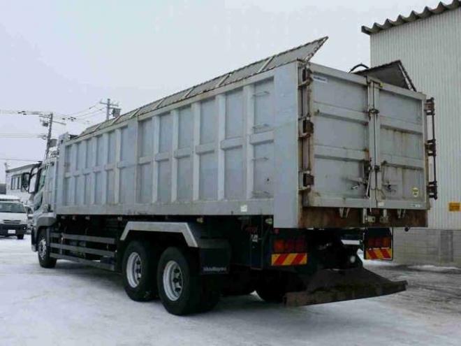 スーパーグレート深ダンプ　QKG-FV50VZ　新明和工業　 2WD 12800