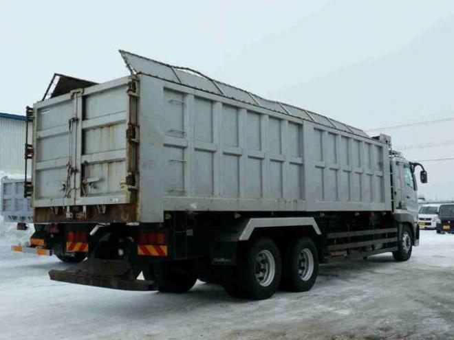 スーパーグレート深ダンプ　QKG-FV50VZ　新明和工業　 2WD 12800