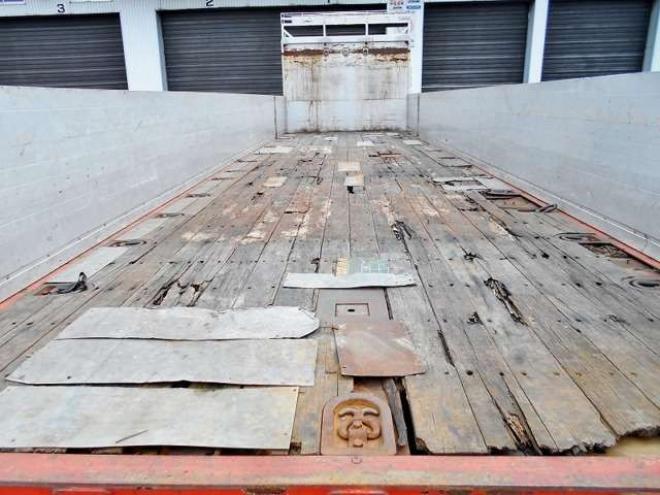 スーパーグレート平ボディ　BDG-FS54JZ　リヤエアサス　 2WD 12880