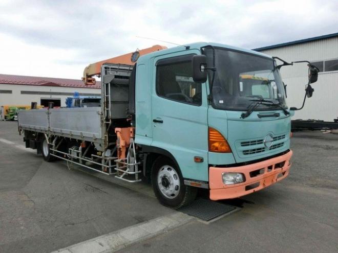 レンジャークレーン付　BDG-FE8JPWG　ユニック　 2WD 7680