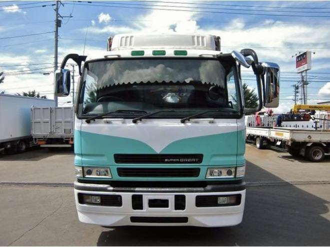 スーパーグレート冷凍車　KL-FV54JUZ　菱重　 2WD 12880