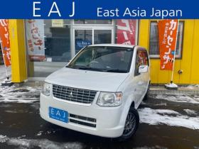 eKワゴン　MX 4WD　1年走行距離無制限保証付/4速AT/ナビ/冬タイヤ装着/アルミホイール付き夏タイヤ付き/エンジンスターター/キーレス/シートヒーター/シートカバー/車検整備2年付き/法定整備/修復歴無し 660