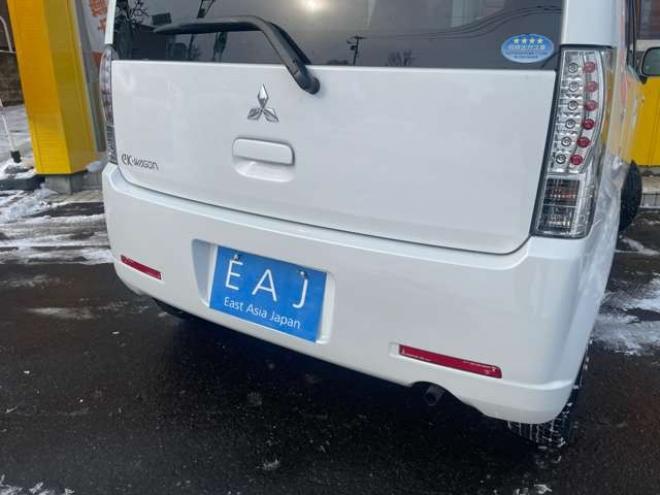 eKワゴンMX 4WD　1年走行距離無制限保証付/4速AT/ナビ/冬タイヤ装着/アルミホイール付き夏タイヤ付き/エンジンスターター/キーレス/シートヒーター/シートカバー/車検整備2年付き/法定整備/修復歴無し 660