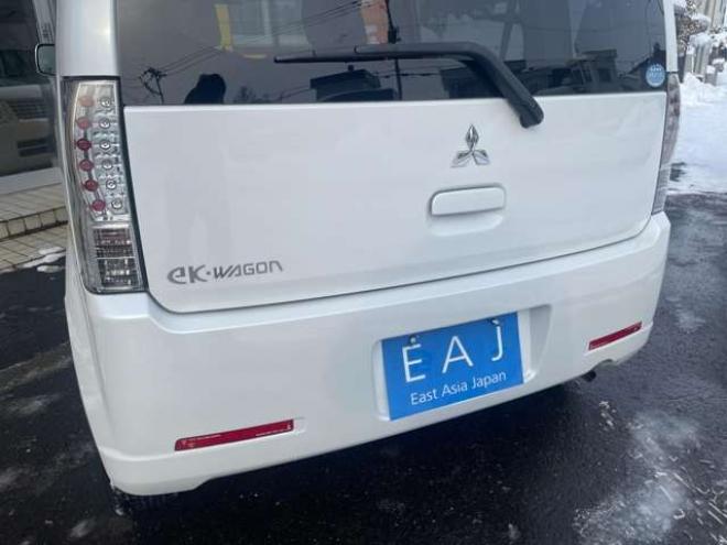 eKワゴンMX 4WD　1年走行距離無制限保証付/4速AT/ナビ/冬タイヤ装着/アルミホイール付き夏タイヤ付き/エンジンスターター/キーレス/シートヒーター/シートカバー/車検整備2年付き/法定整備/修復歴無し 660