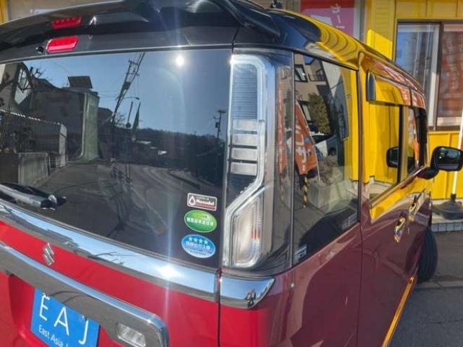 スペーシアカスタム ハイブリッド XSターボ 4WD　1年走行距離無制限保証/Bluetooth/ナビ・フルセグTV/全方位カメラ/両側パワースライドドア/エンジンスターター/ETC/コーナーセンサー/シートヒーター/ミラーヒーター/夏冬タイヤ付き/ワンオーナー/修復歴無し 660