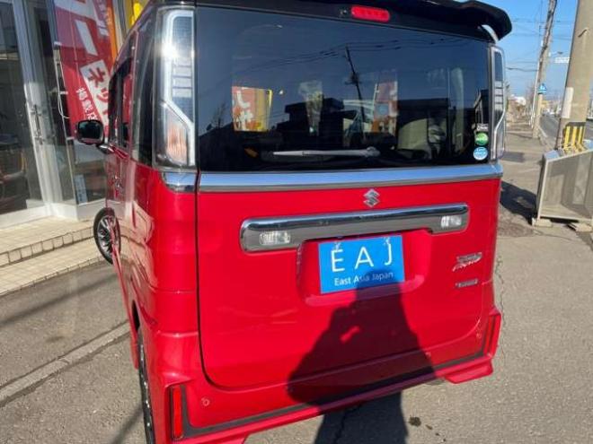 スペーシアカスタム ハイブリッド XSターボ 4WD　1年走行距離無制限保証/Bluetooth/ナビ・フルセグTV/全方位カメラ/両側パワースライドドア/エンジンスターター/ETC/コーナーセンサー/シートヒーター/ミラーヒーター/夏冬タイヤ付き/ワンオーナー/修復歴無し 660