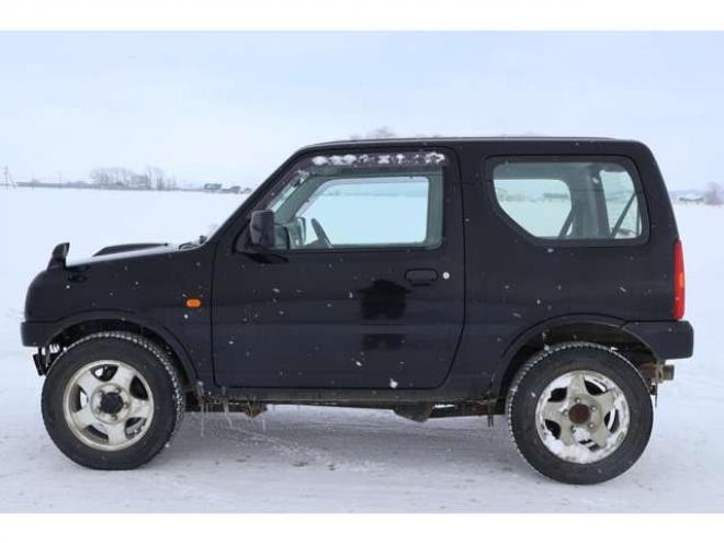 ジムニーXG 4WD　検2年　社外マフラー　スタッドレスタイヤ　自社　ローンカノウ 660