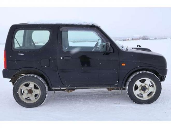 ジムニーXG 4WD　検2年　社外マフラー　スタッドレスタイヤ　自社　ローンカノウ 660