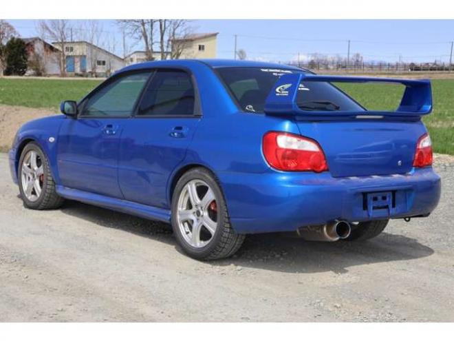 インプレッサ2.0 WRX 2004 Vリミテッド 4WD　検2年　MTターボ　社外マフラー 2000