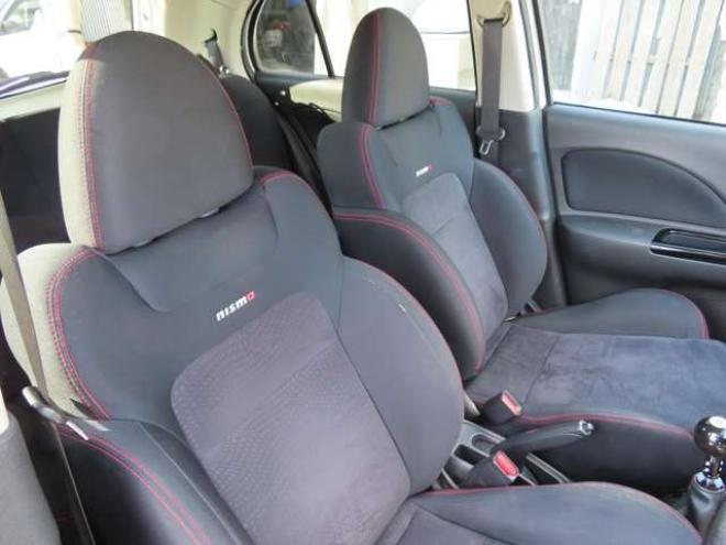 マーチ1.5 NISMO S　HKS車高調・HKSマフラー・16インチAW・5速MT・ナビ・TV・Bluetooth 2WD 1500