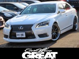 レクサス　LS 460 バージョンC Iパッケージ　エンジンスターター・ETC・ステアリングヒーター・シートヒーター・革シート・クルーズコントロール 2WD 4600