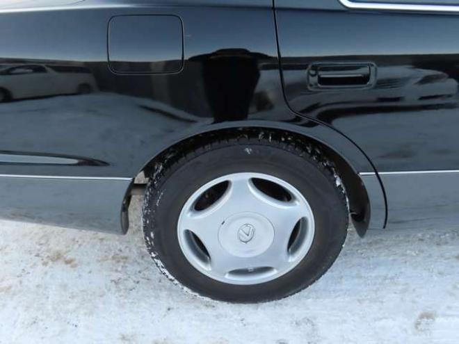 レクサスLS 400　サンルーフ・レザーシート・ウッドコンビ・純正ホイール・VRX3スタッドレス・ETC 2WD 4000