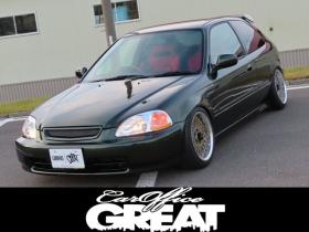 シビックタイプR　1.6　ヴェゼル純正色全塗装・タイベル交換済・USヘッドライト 2WD 1600