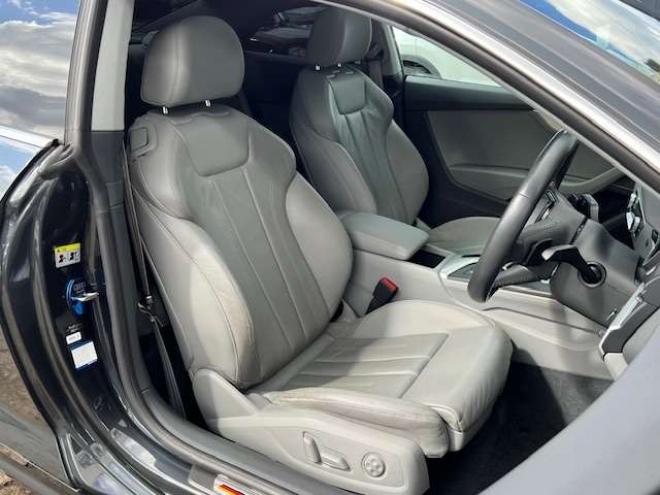 アウディA5 2.0 TFSI クワトロ スポーツ 4WD　ガラスルーフ・グレーレザー・バーチャルコックピット・純正ナビ・地デジ・純正19AW・マトリクスヘッドライト・法定12ヵ月点検整備付・19インチスタッドレスタイヤセット(オプション) 正規輸入車 2000