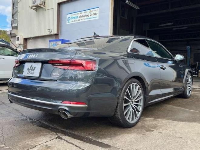 アウディA5 2.0 TFSI クワトロ スポーツ 4WD　ガラスルーフ・グレーレザー・バーチャルコックピット・純正ナビ・地デジ・純正19AW・マトリクスヘッドライト・法定12ヵ月点検整備付・19インチスタッドレスタイヤセット(オプション) 正規輸入車 2000