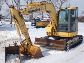 バックホー　PC78US-10 恵庭ヤード