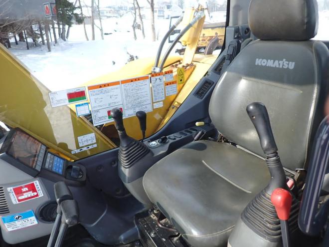 バックホーPC78US-10 恵庭ヤード