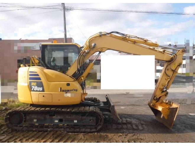 バックホーPC78US-10 恵庭ヤード