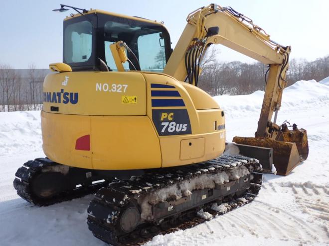 バックホーPC78US-10 恵庭ヤード