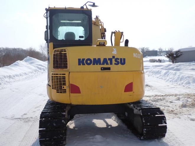 バックホーPC78US-10 恵庭ヤード