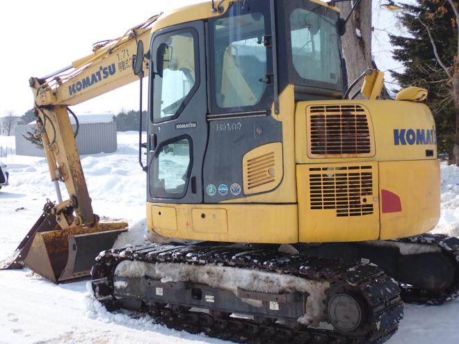 バックホーPC78US-10 恵庭ヤード