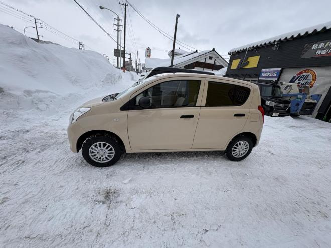 アルトALTO 4WD F 禁煙車　管理車両　寒冷地　４速オートマキーレス　アルミホイル　新品スタットレスタイヤ　DVDデスプレイオーディオ　キーレス　2検　エンジンオイル交換・オイルエレメント交換　エンスタ 4WD 660 5Dr