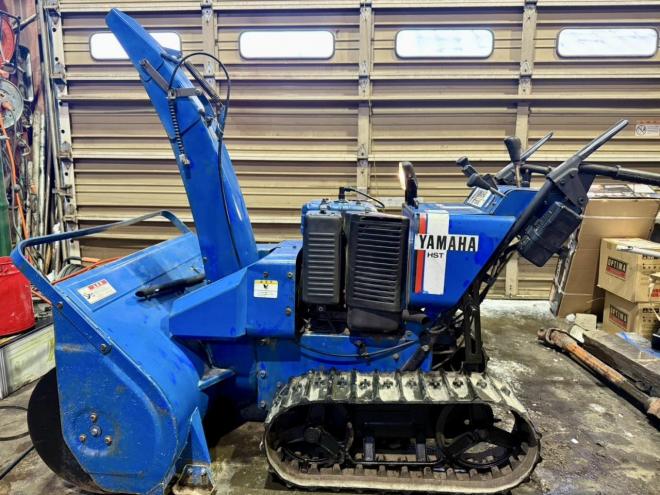 除雪機即納！ヤマハ YT1190E 11馬力家庭用除雪機 軽整備済