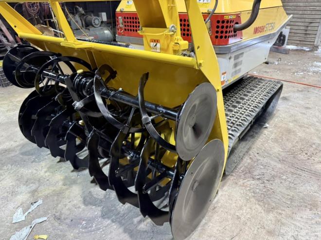 除雪機状態良好！コバシ ST250 25馬力 大型ディーゼル 2段オーガ 大雪対策に