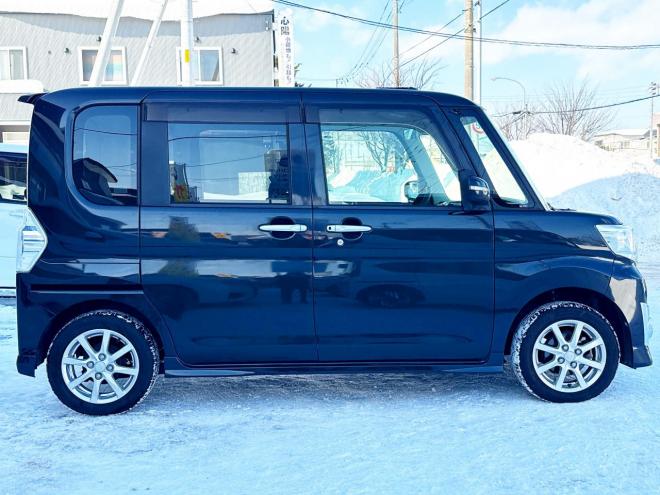 タント660カスタムX SA 4WD ローンが不安な方＜優遇ローン＞本州仕入 寒冷地仕様　スマートキー　パワースライド　衝突軽減ブレーキ 4WD 660 5Dr