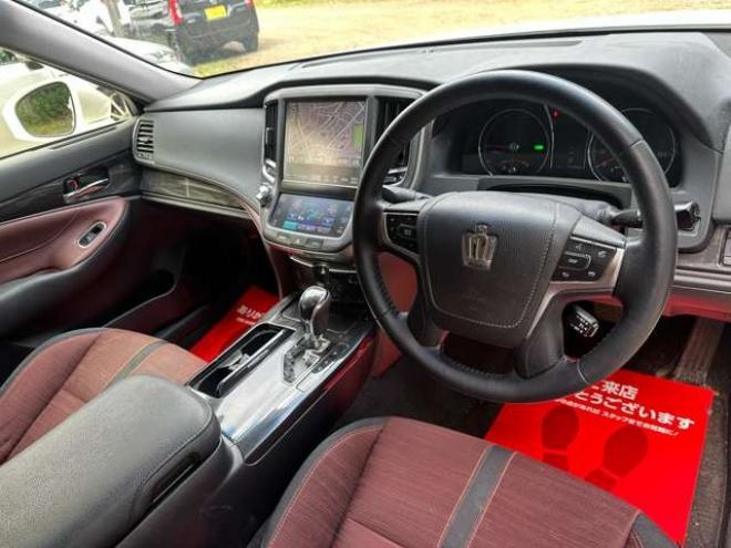 クラウンアスリート ハイブリッド 2.5 S Four 4WD　TVナビ/Bカメラ/クルコン/AW/PS/PW 2500