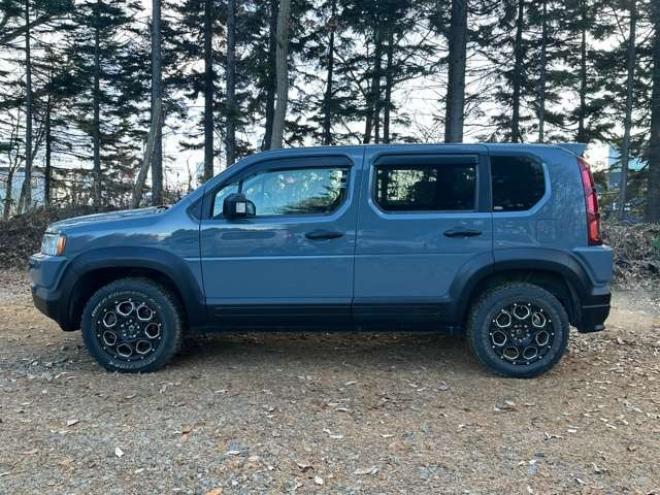 クロスロード2.0 20Xi 4WD　オリジナル全塗装ブルー　社外ナビ　バックカメラ　社外アルミホイール　スマートキー　シートヒーター　クルーズコントロール　ミラーヒーター　ドライブレコーダー　パワステ　パワーウィンドウ 2000