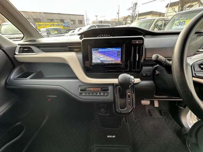 ソリオ1.2 ハイブリッド MX 4WD　ナビ　全方位モニター　片側パワースライドドア　スズキセーフティーサポート　プッシュスタート　アダクティブレーダークルーズコントロール　ETC　レーンキープアシスト　アイドリングストップ　コーナーセンサー 1200