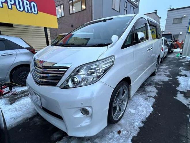 アルファード2.4 240S プライムセレクションII 4WD　パワーバックドア　左右電動スライドドア　ナビバックモニターフルセグTV　フリップダウンモニター 2400