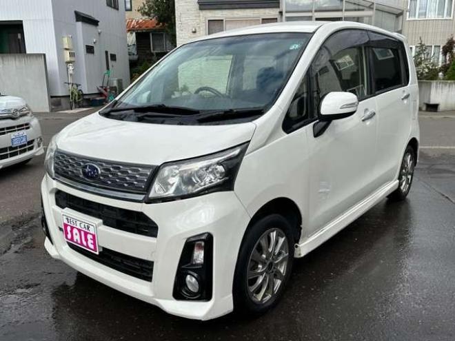 ステラカスタムR スマートアシスト 4WD　社外ナビ　地デジ　エコアイドル　プッシュスタート　横滑り防止装置　衝突軽減ブレーキ　社外アルミホイール夏 660