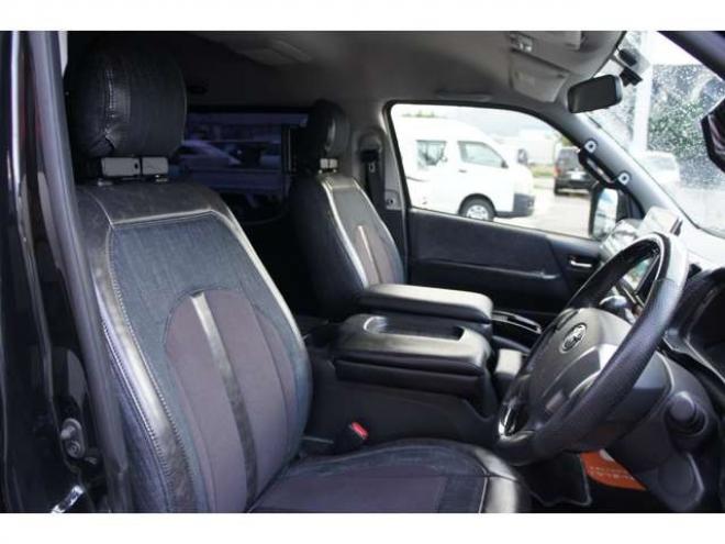 ハイエース2.7 GL ロング ファインテックツアラー 4WD　415COBRA　ファントムヘッドライトシステム&フェイスリフトキット&F/S/R/ルーフスポ/ボンネット/プレステージテールランプ&新作バッドラッカーHP-6　18インチAW　TOYO　H30　225/50R18 2700