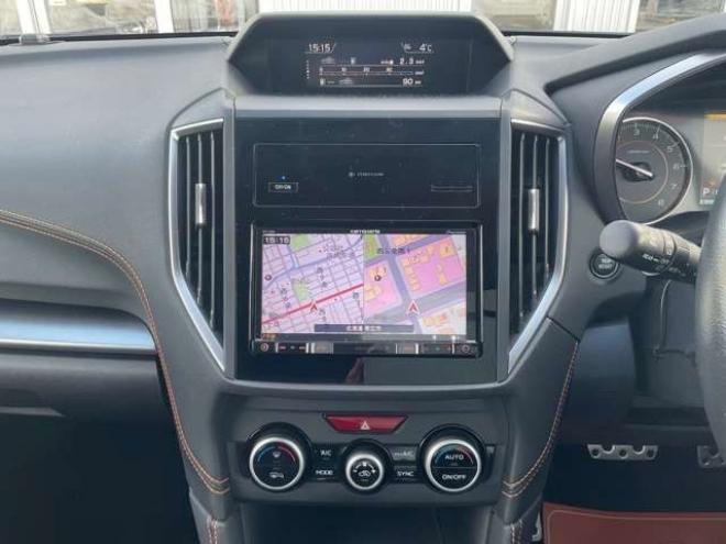 XV2.0i-S アイサイト 4WD　プッシュスタート　カロッツェリア製ナビTV　バックカメラ　Bluetooth　レーダークルーズコントロール　パドルシフト　ETC　前席パワーシート　ハーフレザーシート　LEDヘッドライト　フォグランプ　ルーフレール 2000