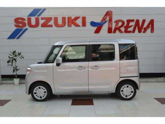 スペーシアハイブリッド X 4WD　ワンオーナー車ハイブリッド4WDターボセーフティサポート搭載アイドリングストップ横滑り防止装置ハイビームアシスト両側オートスライドCDシートヒーター 660