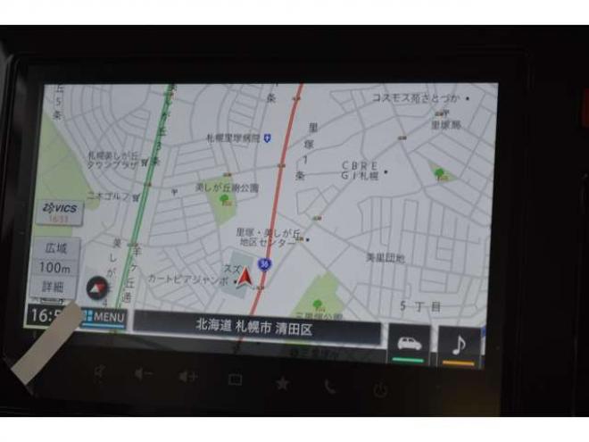 スペーシアハイブリッド X 4WD　全方位モニタ-ナビセーフティSコネクト対応ハイブリット4WDセーフティサポート搭載アイドリングストップ横滑り防止装置ハイビームアシストLEDライト両側オートスライドドアパーキングセンサー 登録済未使用車 660