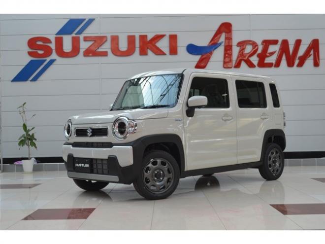 ハスラーハイブリッド G 4WD　届出済未使用車ハイブリッド4WDセーフティサポート搭載スズキコネクト対応通信機装着車全方位モニター9インチナビTVバックカメラアダプティブクルーズコントロールハイビームアシストLEDライト 660
