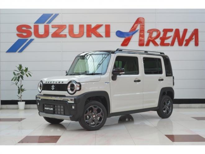 ハスラータフワイルドターボ 4WD　届出済未使用車ハイブリッド4WDターボセーフティサポート搭載アダプティブクルーズコントロール全方位モニター付9インチナビTVバックカメラパドルシフトハイビームアシストLEDライト 660