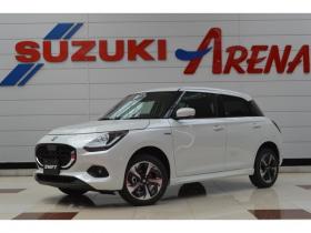 スイフト　1.2 ハイブリッド MZ 4WD　ハイブリッド4WDセーフティサポート搭載スズキコネクト対応通信機装着車アイドリングストップ全方位モニター付9インチナビTVバックカメラLEDアダプティブクルーズコントロー電動パーキングブレーキ 登録済未使用車 1200
