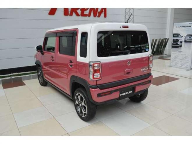 ハスラーハイブリッド Xターボ 4WD　ワンオーナーハイブリット4WDターボパドルシフトアダプティブクルーズコントロールセーフティサポート4WDアイドリングストップ横滑り防止装置純正ナビTVドライブレコーダーハイビームアシストLEDライト 660