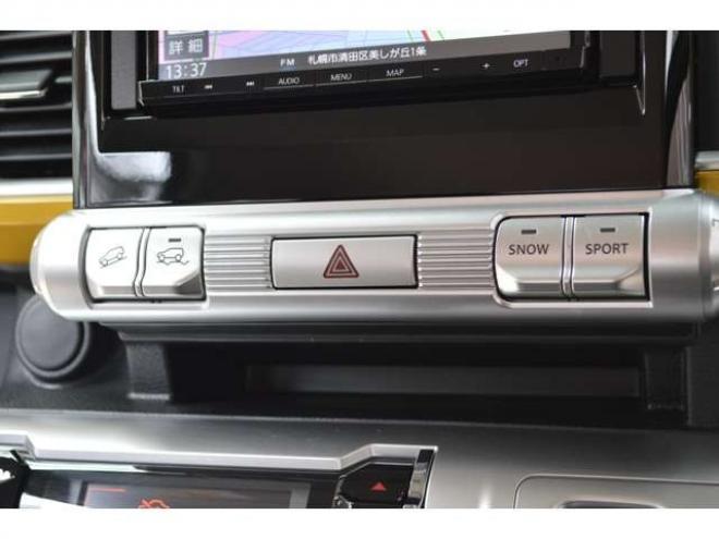 クロスビー1.0 ハイブリッド MZ 4WD　ワンオーナー車ハイブリット4WDターボパドルシフトセーフティサポート搭載アダプティブクルーズコントロール全方位モニター付ナビTVバックカメラLEDライト 1000